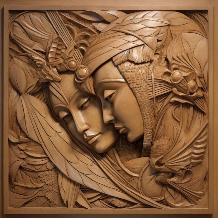 نموذج ثلاثي الأبعاد لآلة CNC 3D Art 